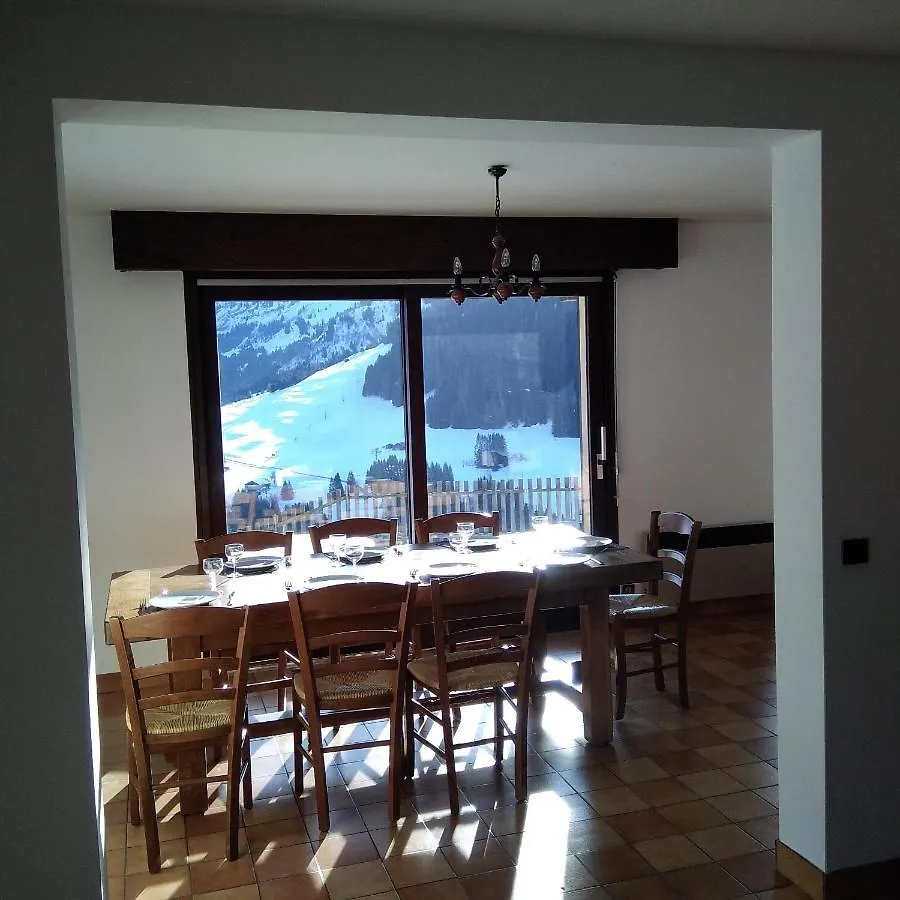 Demi Chalet Le Lachat Notre-Dame-de-Bellecombe Apartamento